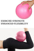 25cm Anti-Burst Pilates Ball | Yoga Exercise Ball with Pump