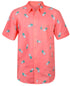 5 Pack Mens Beach Hawaiian Shirt Short Sleeve Summer Shirt