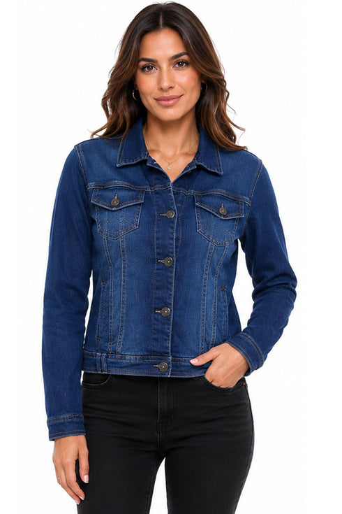 20 Pack Women’s Stretch Denim Jacket - From £4.99 Per Unit