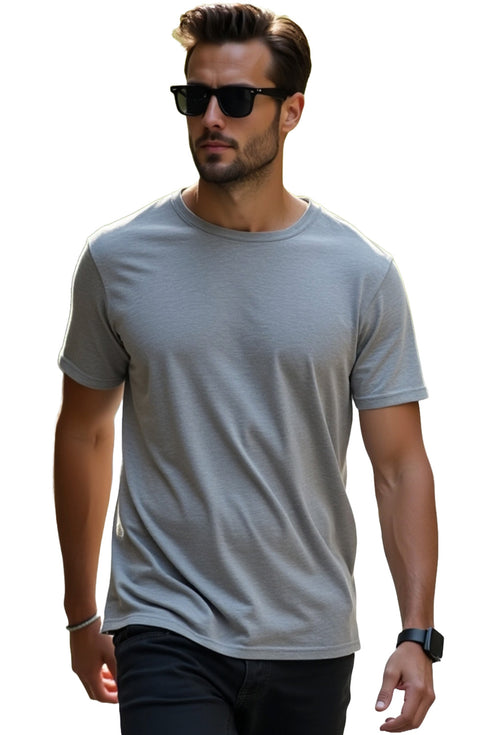 3 Pack Mens Plain Polycotton T-Shirts