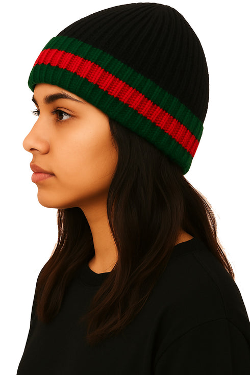 Unisex Knit Beanie Hat - Warm Winter Cap
