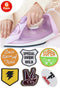 Iron Cotton Badges - Pack of 6