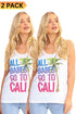 2 Pack Womens Camisole Tank Top