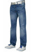 Men's Straight Cut Regular Fit Jeans - 25 or 50 Pack