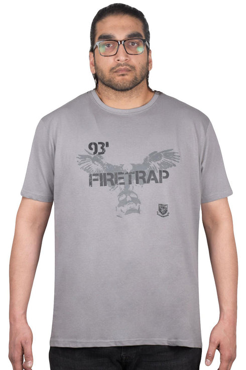 Fire Trap Mens Cotton Short Sleeve T-shirt