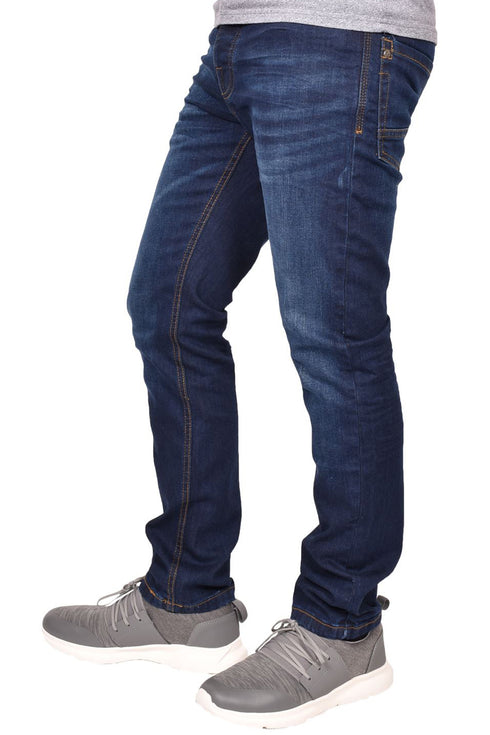 Mens Crosshatch Stretchable Denim Jeans