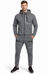 Men’s Hooded Tracksuit Set – Zip Pockets, Full-Zip Hoodie & Joggers