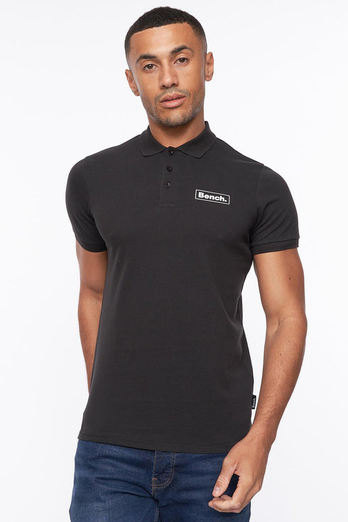 Bench Mens Short Sleeves Polo T-Shirt