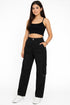 Girls Cargo Combat Trousers