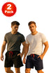 2 Pack Mens Lightweight Polycotton Shorts