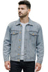 Mens Casual Denim Jacket Long Sleeve