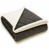 Plaid Sherpa Fleece Blanket | Reversible Sofa & Bed Throw