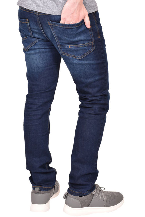 Mens Crosshatch Stretchable Denim Jeans