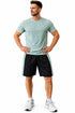 Men’s Summer Active-wear T-Shirt Shorts Set