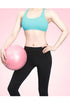 Anti-Burst Pilates Ball For Exercise With Pump