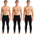 3 Pack Mens Long Johns Thermal Trousers
