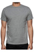 167 Pieces Gaffer Men's Plain Short Sleeve Crew Neck T-Shirts - 90 Per Unit