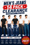 14 Pack Premium Denim Jeans Combo for Men - From £5.71 Per Unit