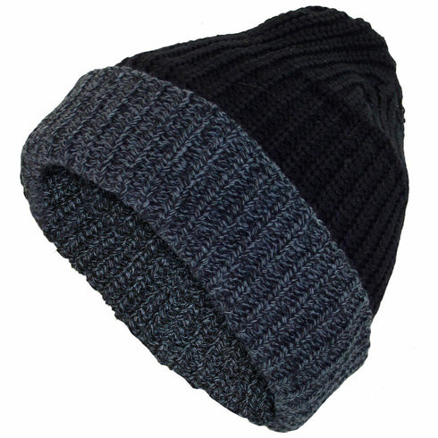 Men Black Winter Hat