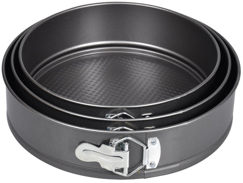 3 Piece Non Stick Springform Cake Tins