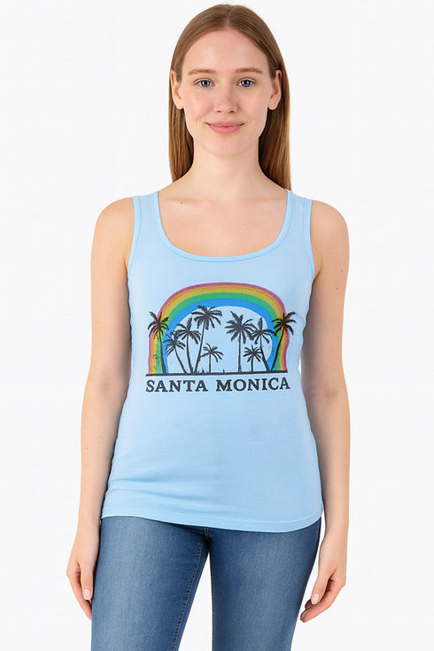 Women Slashed Back Sleeveless Tank Top - 19/38 Pack - From £1.00 Per Unit