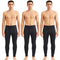 3 Pack Mens Long Johns Thermal Trousers