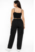 Girls Cargo Combat Trousers