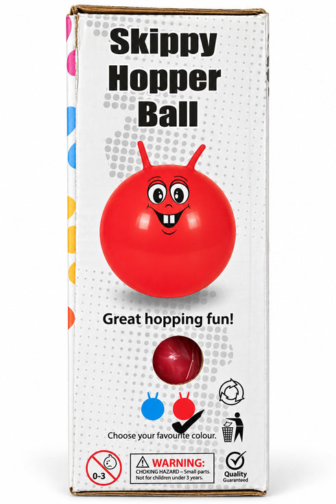 Kids 18" Inflatable Space Hopper Ball with Handles