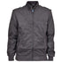 Mens Dark Grey Zip Up London Jacket