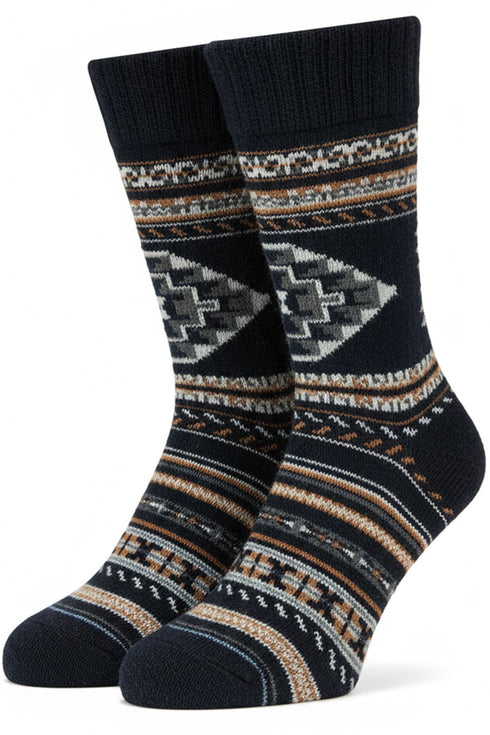 Men's Warm Wool Thermal Socks – Thick, Cozy Winter Socks for Cold Weather