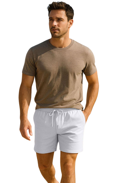 Mens Plain Active Shorts