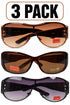 3 Pack Women’s Assorted Sunglasses | UV400 Fashion Glasses