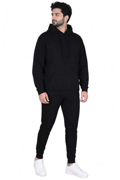 Men’s Pullover Hoodie Tracksuit Set - Fleece Jogging Suit