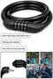 Bike Cable Lock with Combination 1.25m – Heavy Duty Anti-Theft