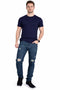 Men’s Distressed Slim Fit Jeans