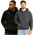 2 Pack Plain Polycotton Pullover Hoodie