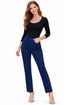 Women's Dark Blue Slim Fit Jeans