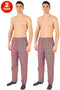 2 Pack Mens Sleepwear Pyjamas