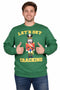 Christmas Fleece Jumper Sweatshirt Cracking