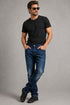 Men’s Relaxed Fit Straight Leg Jeans - Dark Wash