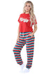 Womens Merry Christmas Printed Pyjamas Set