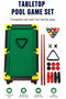 Tabletop Pool Game Set for Kids