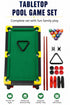 Tabletop Pool Game Set for Kids