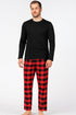 Mens Long Sleeve Lounge Pyjama Set