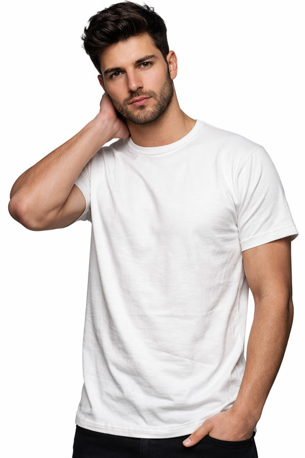 Gaffer Mens Plain Short Sleeve Crew Neck T-Shirts