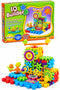IQ Builder 81 Pieces Gear Building Blocks Puzzle Set