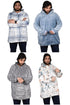 4-Pack Unisex Blanket Hoodies – Soft, Lightweight & Oversized for Adults
