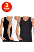 3 Pack Mens Plain Cotton Vest