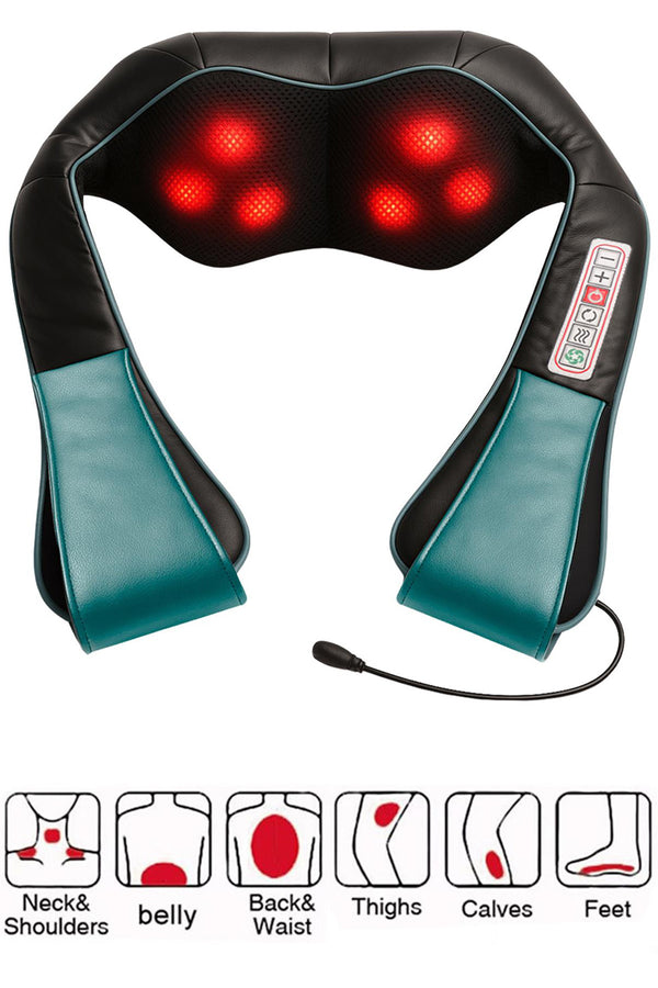 Electric Deep Tissue Kneading Massage for Back, Waist, and Legs