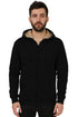 Men’s Fleece-Lined Zip Up Hoodie – Warm Winter Sherpa Jacket with Hood
